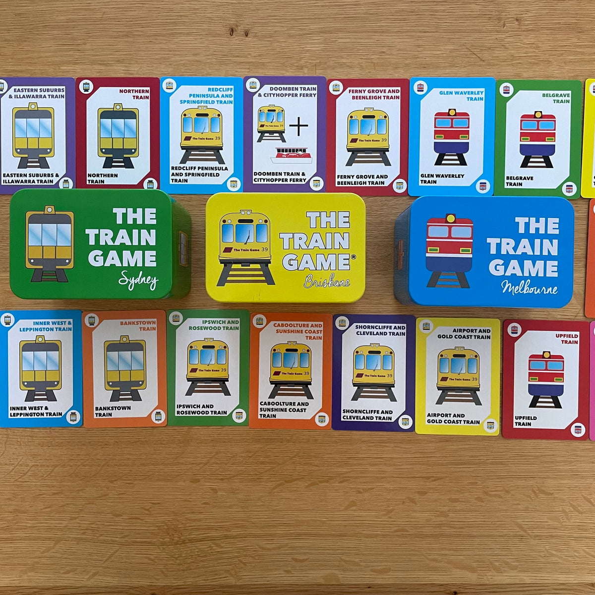 The Train Game® – Australian Bundle (East Coast)