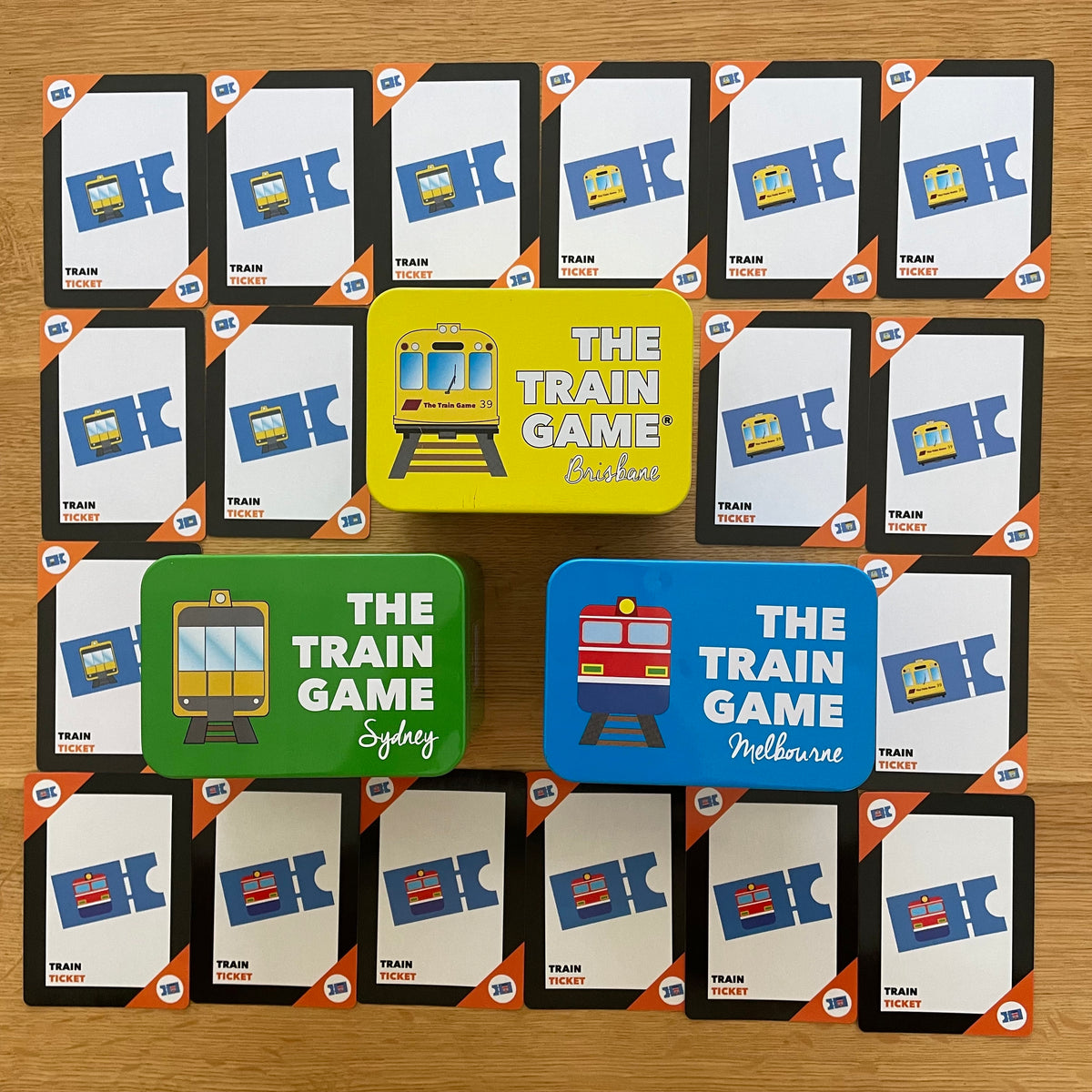The Train Game® – Australian Bundle (East Coast)