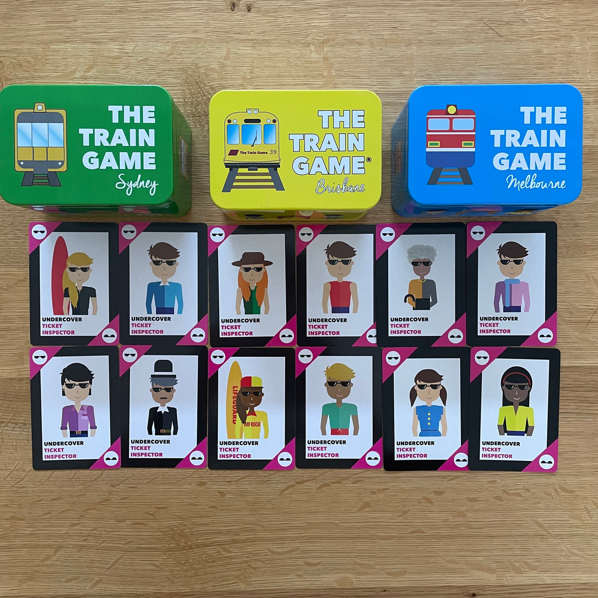 The Train Game® – Australian Bundle (East Coast)